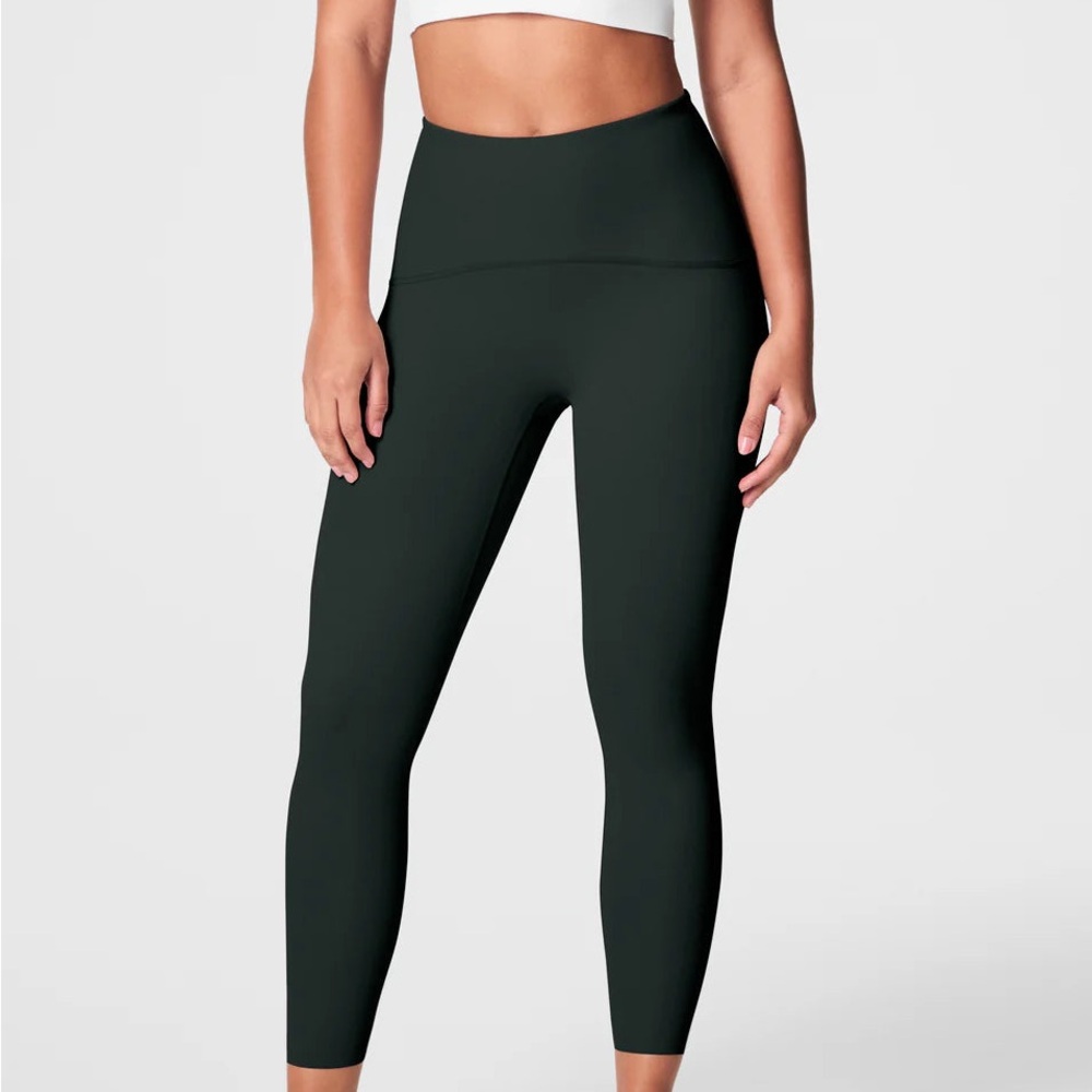 SPANX Dark Green Leggings